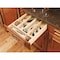 Rev-A-Shelf Drawer Insert, Maple Wood, Natural Maple, 18.5 in W, 2.88 in H, 22 in D 4WUT-1 - alternate 2